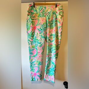 Lilly Pulitzer Colorful Tropical Print Golf Pants